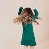 Skirts& Dresses></noscript>Melissa A-Line Dress For Children Thin Merino Sand | Darkmintgreen | Intensepink | Mustard