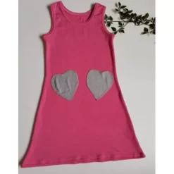 Skirts& Dresses>Melissa A-Sleeveless Dress With Pockets Merino 250G Purple