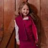 Jackets& Overalls& Coats></noscript>Melissa Boiled Wool Vest For Children Navy | Mustard | Cherryred | Lavander