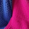 Accessory></noscript>Melissa Cashmere Knitted Blanket For Baby Butter | Royalblue | Raspberry