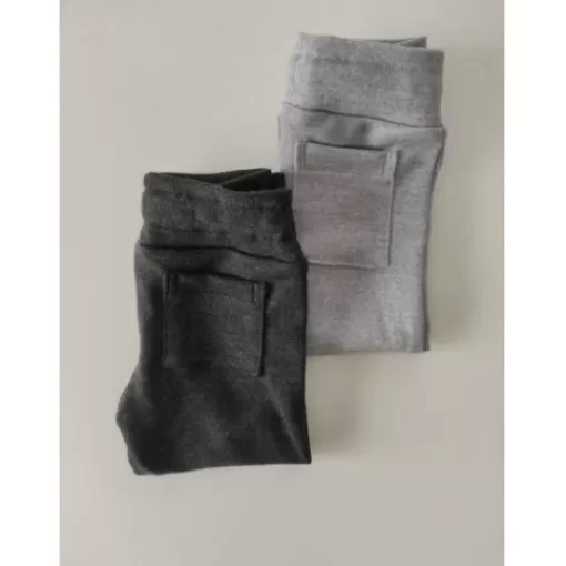 Leggings& Pants>Melissa Casual Pants Merino Dark Grey