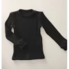 Body& T-Shirt& Blouse></noscript>Melissa Children'S Long-Sleeved Shirt Merino Rib 2X2 Navy