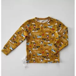 Body& T-Shirt& Blouse>Melissa Children'S Organic Cotton Long-Sleeved Shirt Pirates Gold