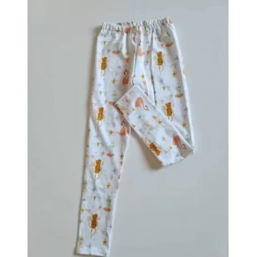 Leggings& Pants>Melissa Children'S Organic Cotton Tights White Balerina