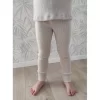 Leggings& Pants></noscript>Melissa Children'S Tights Merino Rib 2X2 Beige