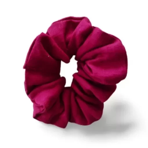 Accessory>Melissa Linen Scrunchies Red | Blush | Bordeaux | Lightturquoise