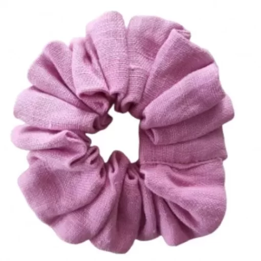 Accessory>Melissa Linen Scrunchies Red | Blush | Bordeaux | Lightturquoise