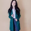 Skirts& Dresses></noscript>Melissa Long Cardigan For Women Merino 250G Emerald | Oldpink | Lightgrey | Darkgrey