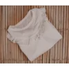 Body& T-Shirt& Blouse></noscript>Melissa Long-Sleeved Knitted Linen Shirt With Ruffles