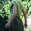 T-Shirts& Shorts></noscript>Melissa Loose Fit T-Shirt For Women Tencel Silver | Darkred | Mustard | Emeraldgreen