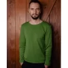 T-Shirt& Shirt></noscript>Melissa Men'S Long-Sleeved Shirt Merino 250G Emerald | Lightgrey | Darkgrey | Purple