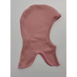 Hats& Gloves& Scarfs>Melissa Merino Facemask Rib 2X2 Pale Pink