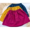 Skirts& Dresses></noscript>Melissa Premium Linen Skirt With Pockets For Children Red | Bordeaux | Lightturquoise | Oceangreen