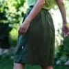 Tank Tops& Undershirt></noscript>Melissa Premium Linen Women'S Skirt Red | Blush | Oceangreen | Lightturquoise