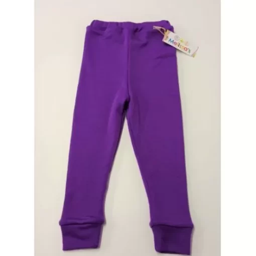 Tights& Pants>Melissa Reversible Children'S Tights Merino 250G Purple-Lightgrey