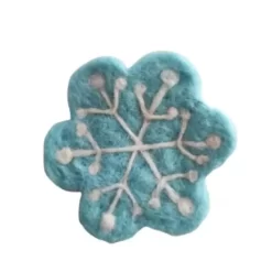 Accessory>Melissa Snowflakes Merino Turcoaz Ice