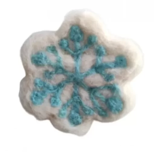 Accessory>Melissa Snowflakes Merino White Pure