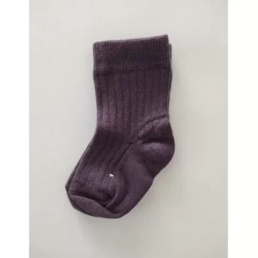 Socks>Melissa Thin Merino Socks Dusty Purple