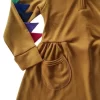 Skirts& Dresses></noscript>Melissa Tunic Dress Dino Merino 250G Mustard